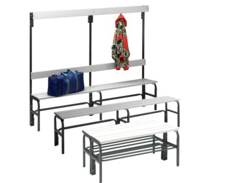 Sypro Banc vestiaire avec lames en aluminium  L