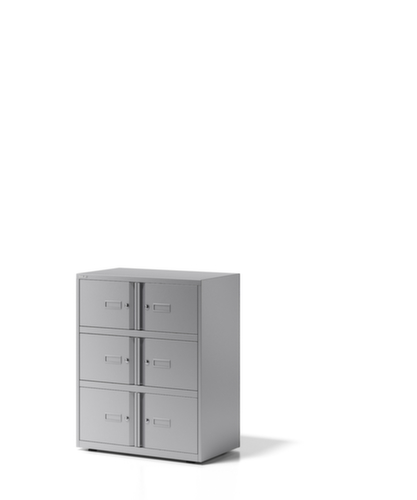 Bisley armoire multicases Essentials, 6 compartiments  L