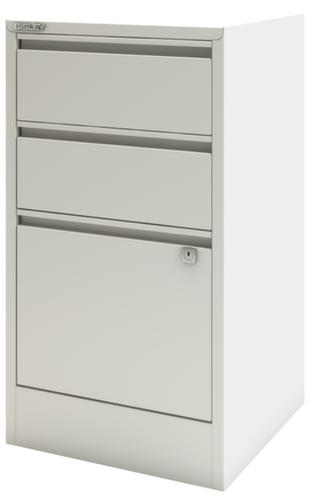 Bisley Armoire pour dossiers suspendus Home Filer, 1 extensions, blanc signalisation/blanc signalisation  L