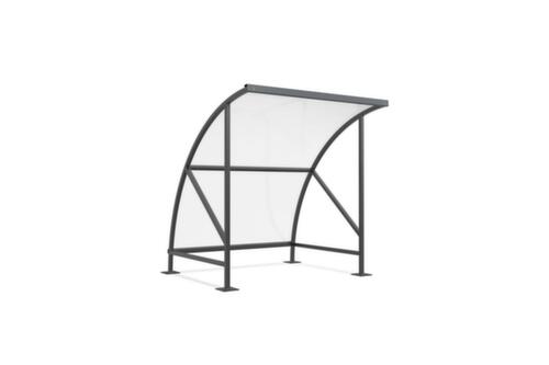 WSM Abri à cycles voûté, largeur x profondeur 2090 x 2180 mm  L