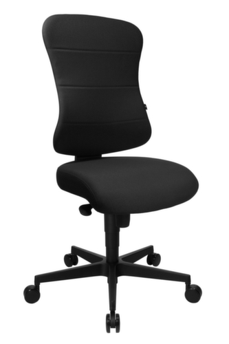 Topstar Siège de bureau pivotant Art Comfort avec mécanisme synchrone, noir  L