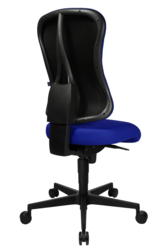 Topstar Siège de bureau pivotant Art Comfort avec mécanisme synchrone, bleu royal  L