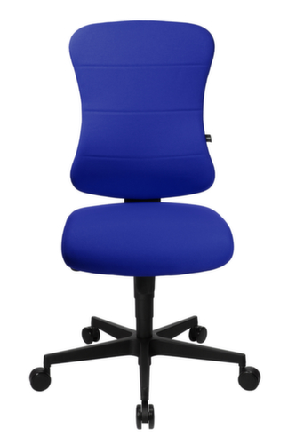 Topstar Siège de bureau pivotant Art Comfort avec mécanisme synchrone, bleu royal  L