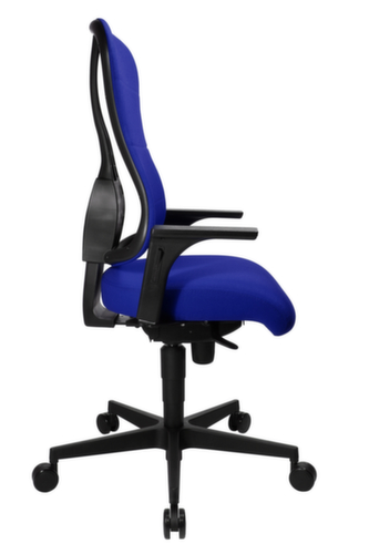 Topstar Siège de bureau pivotant Art Comfort avec mécanisme synchrone, bleu royal  L