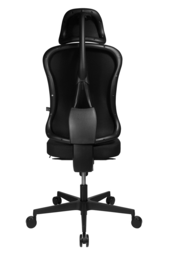 Topstar Siège de bureau pivotant Art Comfort avec appui-tête, noir  L