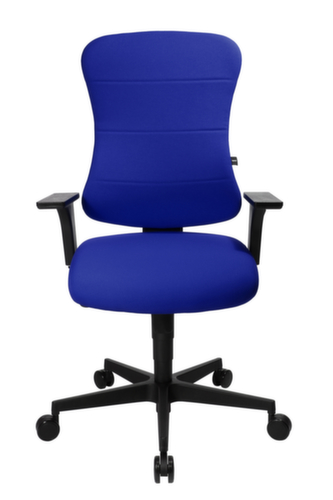 Topstar Siège de bureau pivotant Art Comfort avec mécanisme synchrone, bleu royal  L