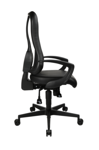 Topstar Siège de bureau pivotant Sitness Racer RS mit AL "Q3" avec assise 3D, noir  L