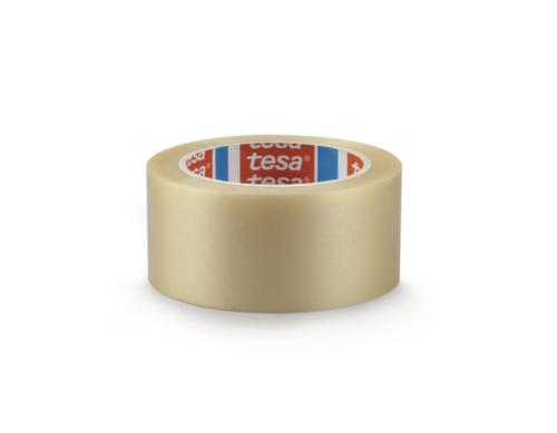 tesa Ruban d'emballage PVC 4100 pour paquet max. 35 kg, longueur x largeur 66 m x 50 mm  L