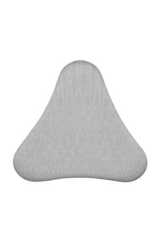 Topstar Siège assis-debout Sitness H1 avec assise triangle, hauteur d’assise 570 - 770 mm, assise gris  L