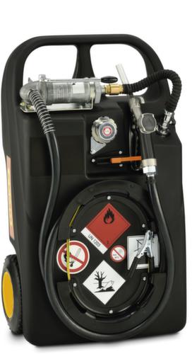 Cemo Trolley carburant avec pompe à main, capacité 60 l, 25 l/min  L