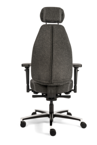 Siège de bureau pivotant Therapod X HR avec technologie Therapod® Sense Fit, gris  L