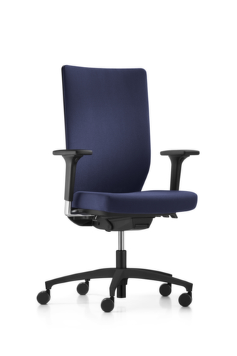 Dauphin Siège de bureau pivotant Stilo, bleu foncé  L