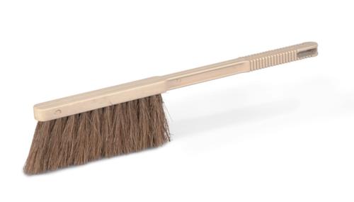 Brosse à main à long manche avec poils de noix de coco  L