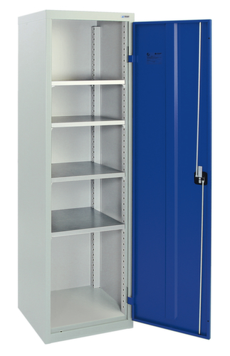 stumpf Armoire à portes battantes avec tablettes galvanisées, largeur 500 mm  L