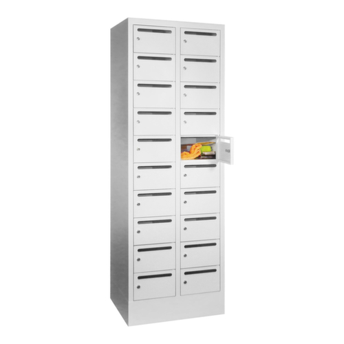 PAVOY Armoire de distribution du courrier Basis, 20 compartiments