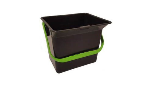 Harema Seau Black is Green, capacité 6 l, noir  L