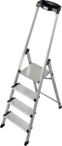 Krause Escabeau industriel PlusLine Monto® Safety, 4 marche(s) en tôle striée