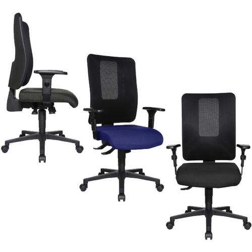 Topstar Chaise de bureau pivotant Open X (N) avec dossier maille  L