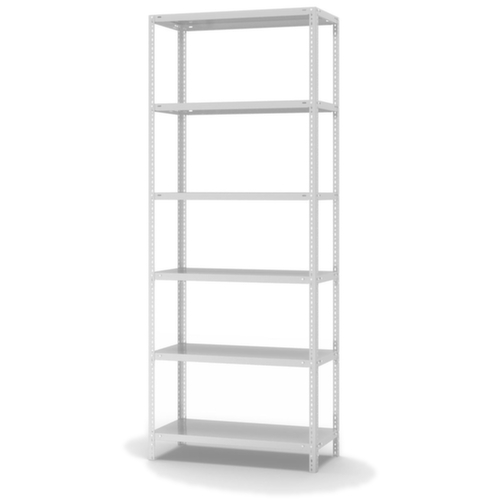 hofe Etagère à visser, 6 tablettes, RAL7035 gris clair  L