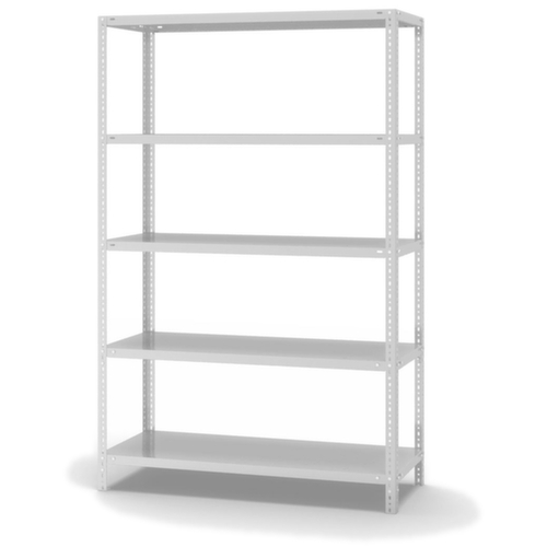 hofe Etagère à visser, 5 tablettes, RAL7035 gris clair  L