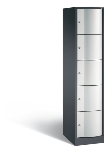 C+P armoire multicases Resisto, 5 compartiments  L