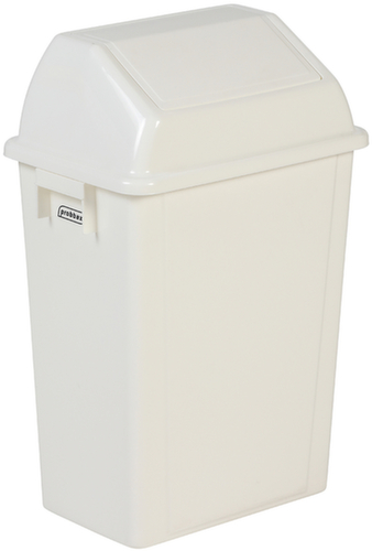 Poubelle murale, 40 l, blanc  L