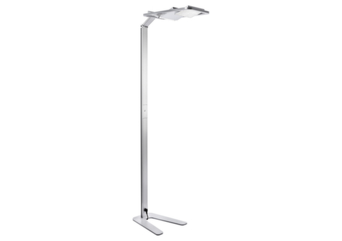 Novus Lampadaire à DEL Attenzia space+ avec lumière directe et indirecte, lumière blanc neutre, argent  L