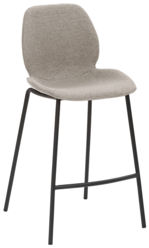 Mayer Sitzmöbel Tabouret de bar mySOLO, assise gris coquillage chiné  L