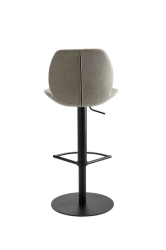 Mayer Sitzmöbel Tabouret de bar réglable en hauteur myMARCO, assise gris coquillage chiné  L