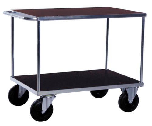 Rollcart Chariot à plateaux 1000x700 mm, force 600 kg, 2 plateaux  L