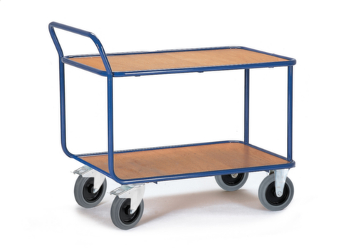 Rollcart Chariot à plateaux 800x500 mm, force 500 kg, 2 plateaux  L