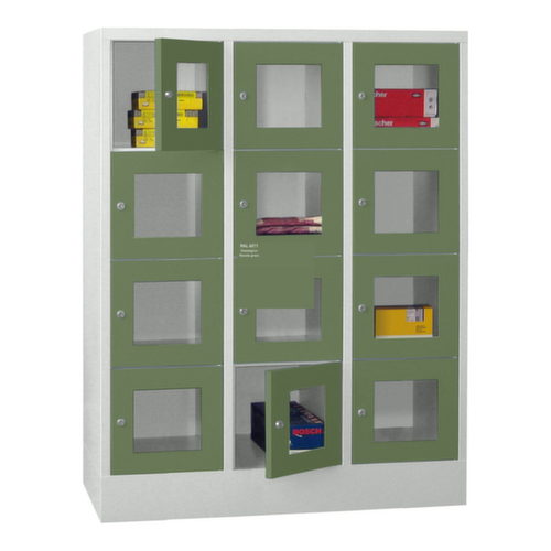 PAVOY armoire multicases Basis, 12 compartiments