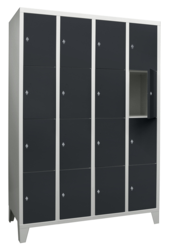 PAVOY armoire multicases Basis, 16 compartiments