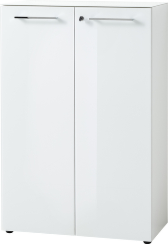 Armoire de classement GW-MONTERIA, 3 hauteurs des classeurs, blanc/blanc  L