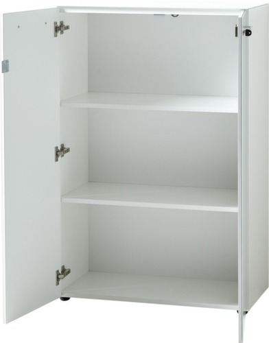 Armoire de classement GW-MONTERIA, 3 hauteurs des classeurs, blanc/blanc  L