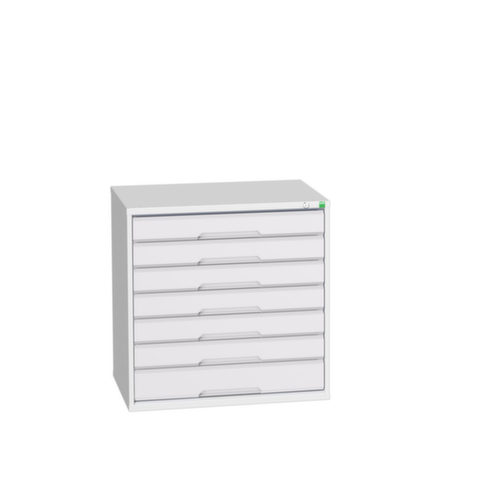 bott Armoire à tiroirs verso, 7 tiroir(s), RAL7035 gris clair/RAL7035 gris clair  L