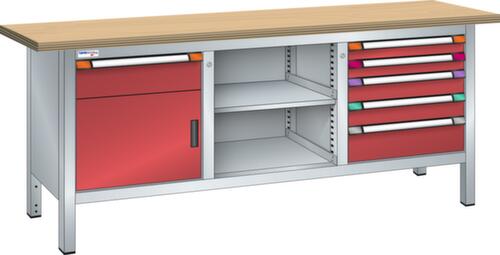 Thurmetall Établi, 6 tiroirs, 1 armoire, 1 tablette