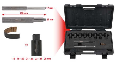 KS Tools Kit de démontage de verrou de roue  L