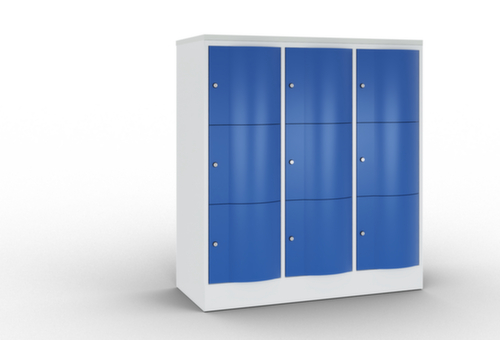 C+P armoire multicases Resisto, 9 compartiments