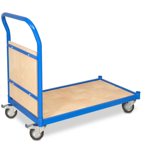 Chariot à ridelles, force 250 kg, plateau longueur x largeur 950 x 445 mm  L