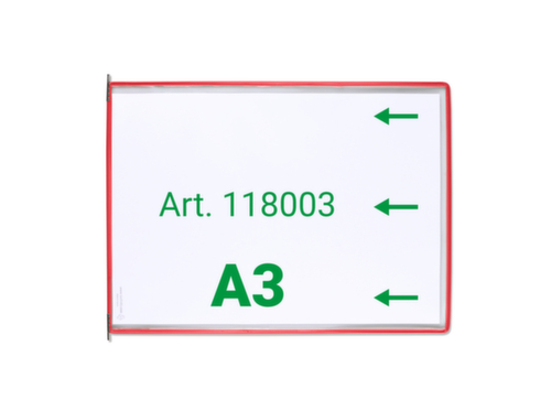 tarifold Panneau d'affichage, DIN A4, à insérer  L