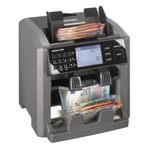 ratiotec Machine à compter l'argent rapidcount X 500  L