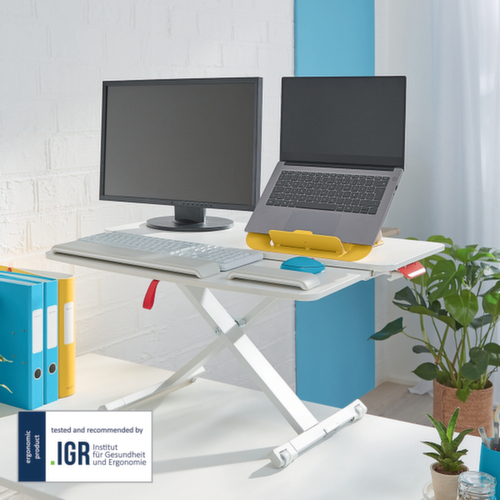 Leitz Rehausse de bureau à hauteur réglable Ergo Cosy  L