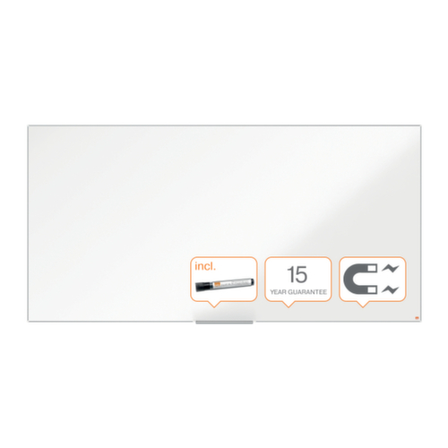 nobo Tableau blanc Impression Pro, hauteur x largeur 1200 x 2400 mm