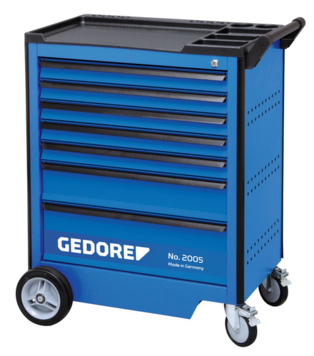 GEDORE 2005-TS-147 Chariot à outils avec assortiment de 147 outils  L