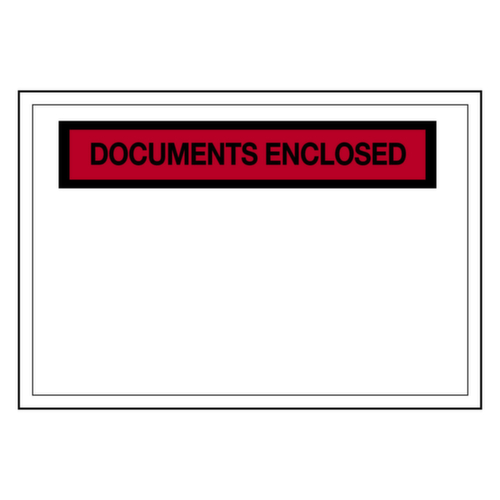 Raja Pochette pour documents « Documents enclosed », DIN A5  L