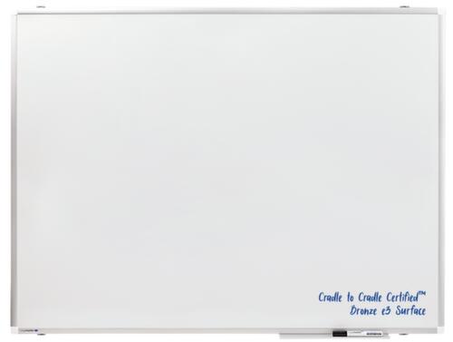 Legamaster Tableau blanc émaillé PREMIUM PLUS blanc, hauteur x largeur 1200 x 2000 mm  L