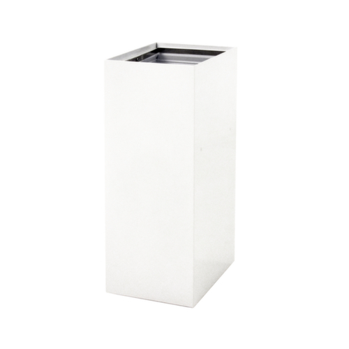 Collecteur de recyclage, 60 l, blanc