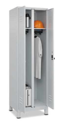 C+P Armoire vestiaire noir et blanc Classic Plus  L