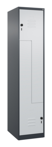 C+P Armoire vestiaire Z Classic Plus, largeur de compartiment 200/400 mm